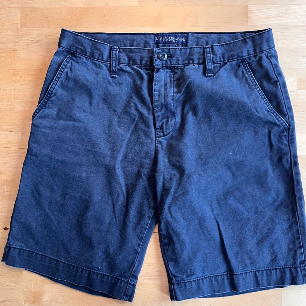 U.S. Polo Assn. Dark Navy Casual Shorts